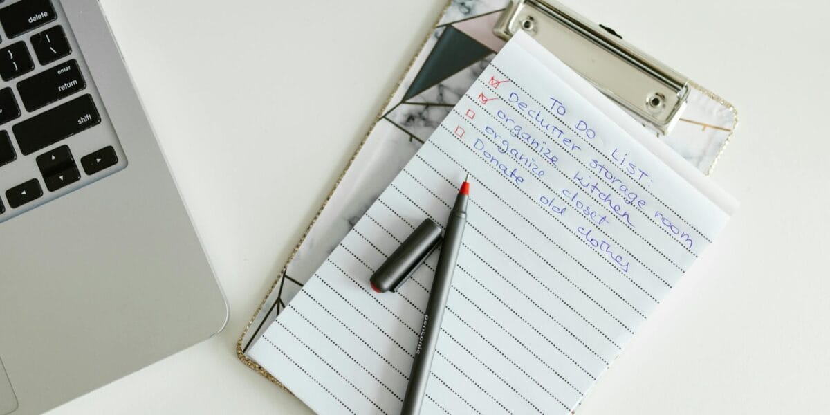 Duplikations Checkliste für kopierbare Führung